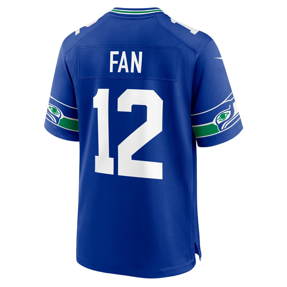 12s  Throwback Player Game Jersey - Seattle Seahawks Jerseys