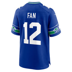 12s  Throwback Player Game Jersey - Seattle Seahawks Jerseys