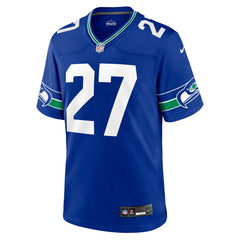 Tariq Woolen  Throwback Player Game Jersey - Seattle Seahawks Jerseys