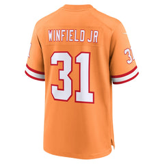 Antoine Winfield Jr.  Throwback Game Jersey - Tampa Bay Buccaneers Jerseys