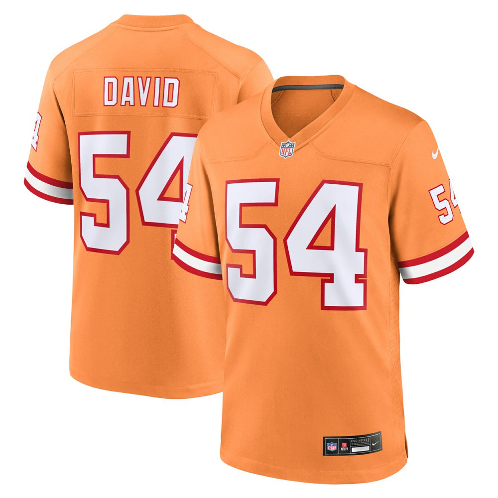 Lavonte David  Throwback Game Jersey - Tampa Bay Buccaneers Jerseys