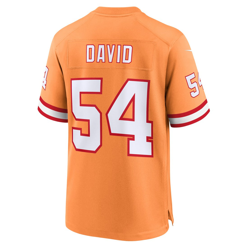Lavonte David  Throwback Game Jersey - Tampa Bay Buccaneers Jerseys