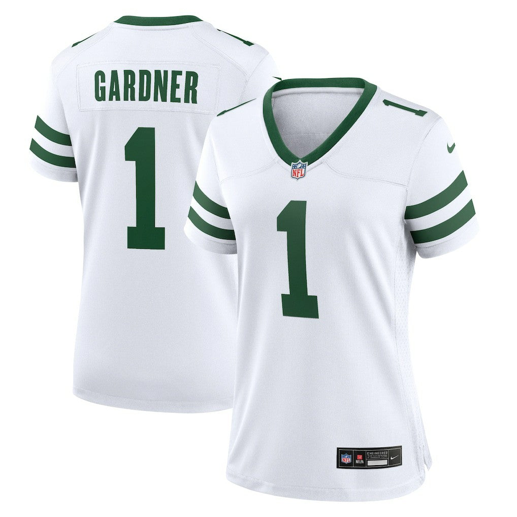 Ahmad Sauce Gardner  Women's Game Jersey - New York Jets Jerseys