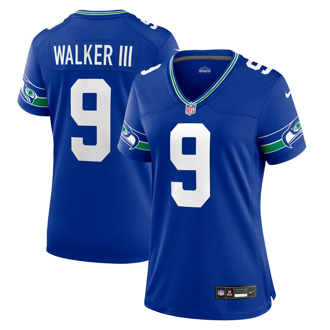 Kenneth Walker III  Women's Player Jersey - Seattle Seahawks Jerseys