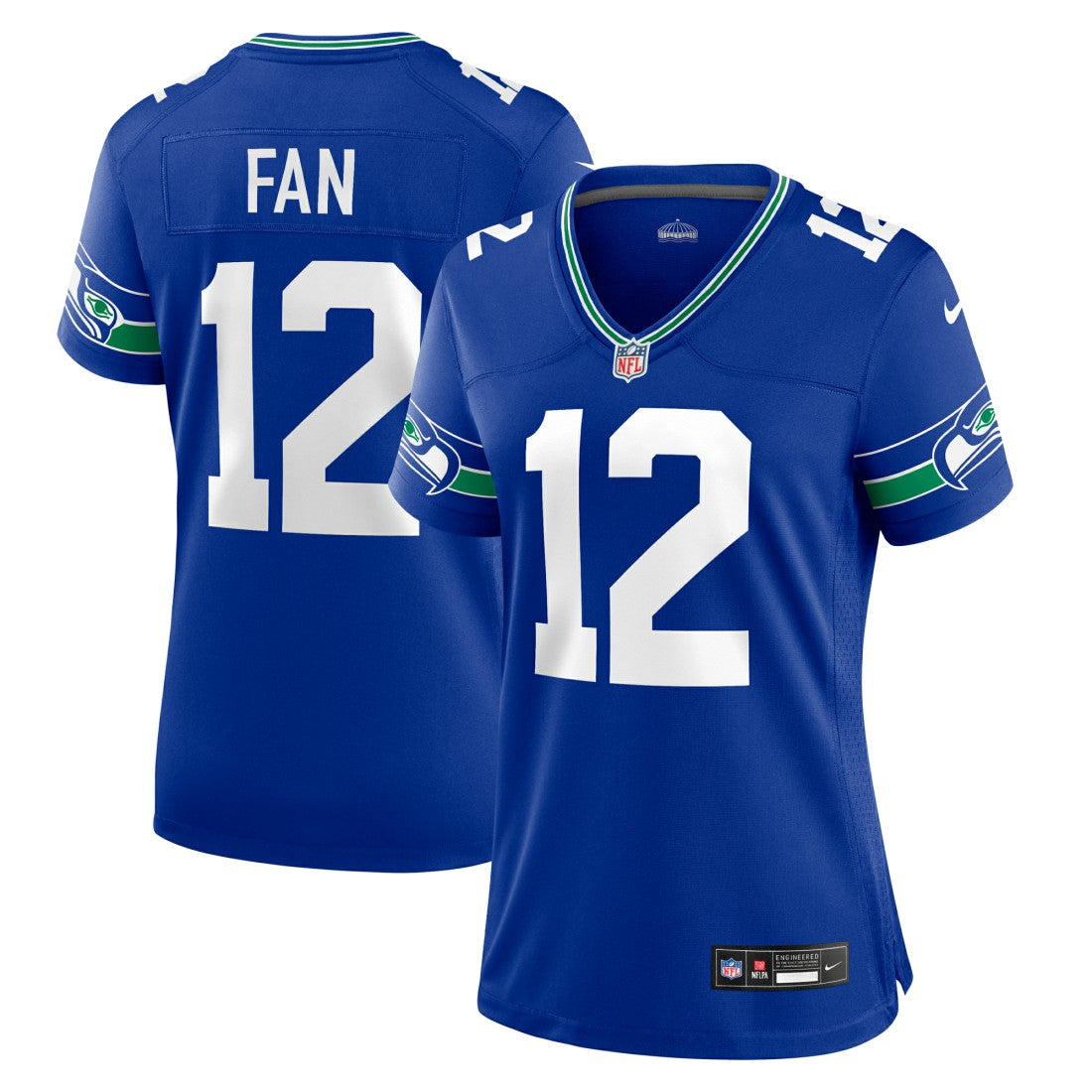 12s  Women's Player Jersey - Seattle Seahawks Jerseys