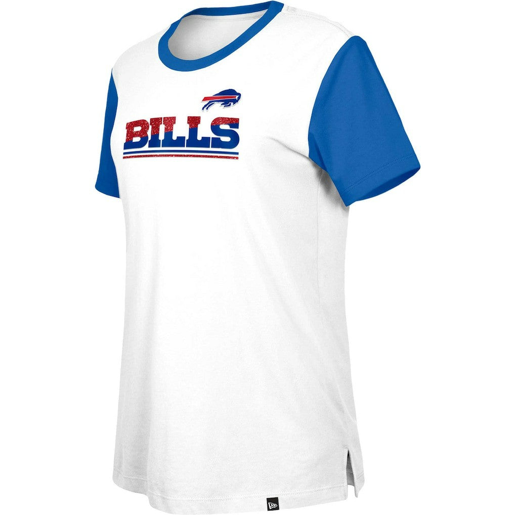 Women's Third Down Colorblock T-Shirt - Buffalo Bills T-shirts