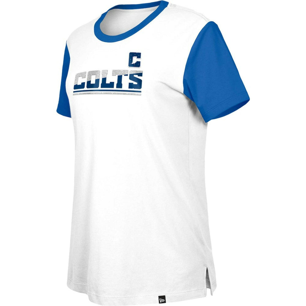 Women's Third Down Colorblock T-Shirt - Indianapolis Colts T-shirts