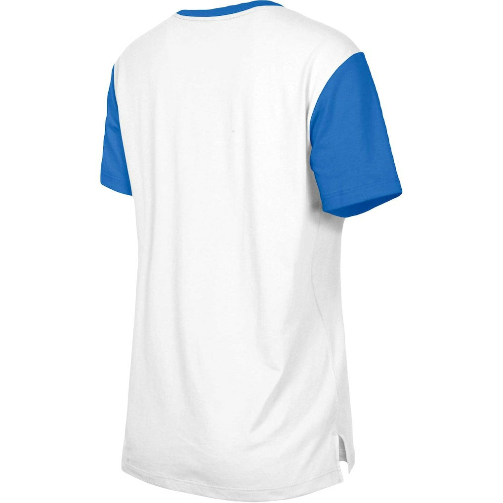 Women's Third Down Colorblock T-Shirt - Los Angeles Rams T-shirts