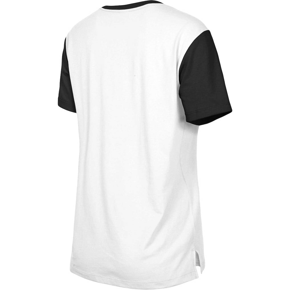 Women's Third Down Colorblock T-Shirt - New Orleans Saints T-shirts