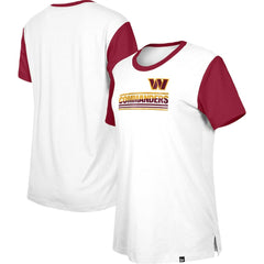 Women's Third Down Colorblock T-Shirt - Washington Commanders T-shirts