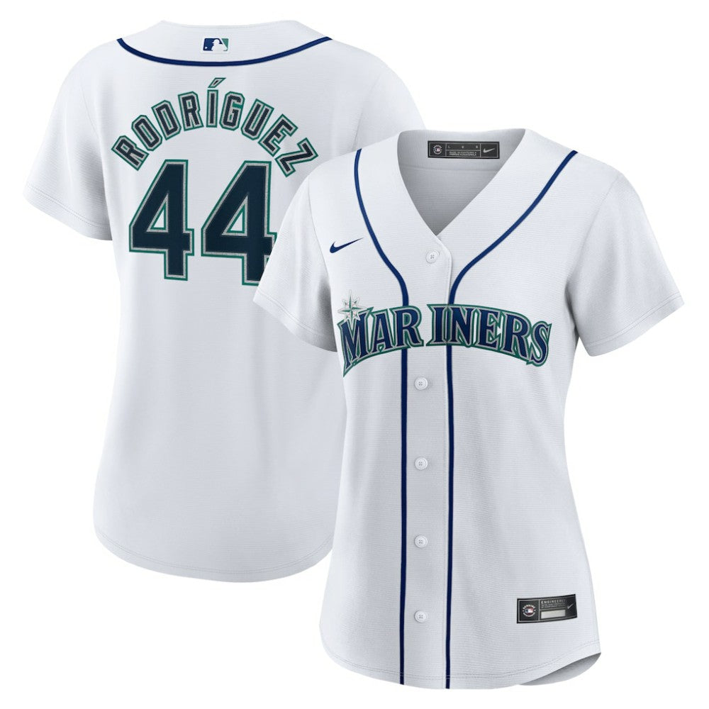 White Julio Rodriguez Seattle Mariners Nike Women's Home Replica Player Jersey