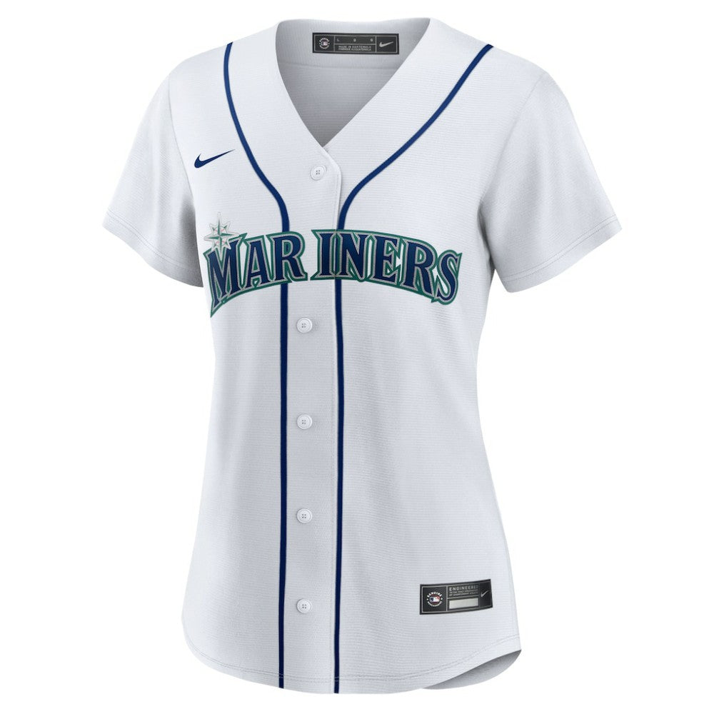 White Julio Rodriguez Seattle Mariners Nike Women's Home Replica Player Jersey