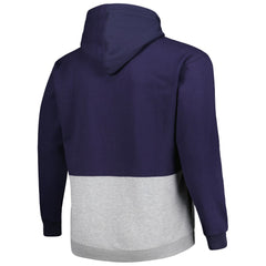 Navy/White Houston Astros Big & Tall Fleece Half-Zip Hoodie