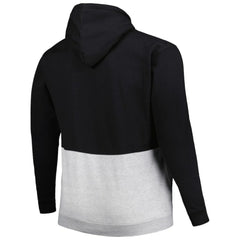 Black/White San Francisco Giants Big & Tall Fleece Half-Zip Hoodie