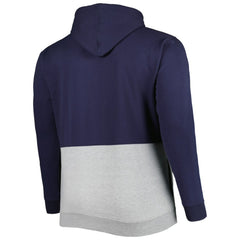 Navy/White Washington Nationals Big & Tall Fleece Half-Zip Hoodie