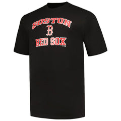 Black/Heather Gray Boston Red Sox Profile Big & Tall T-Shirt Combo Pack