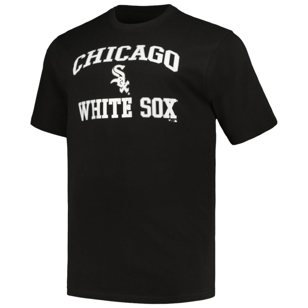 Black/Heather Gray Chicago White Sox Profile Big & Tall T-Shirt Combo Pack
