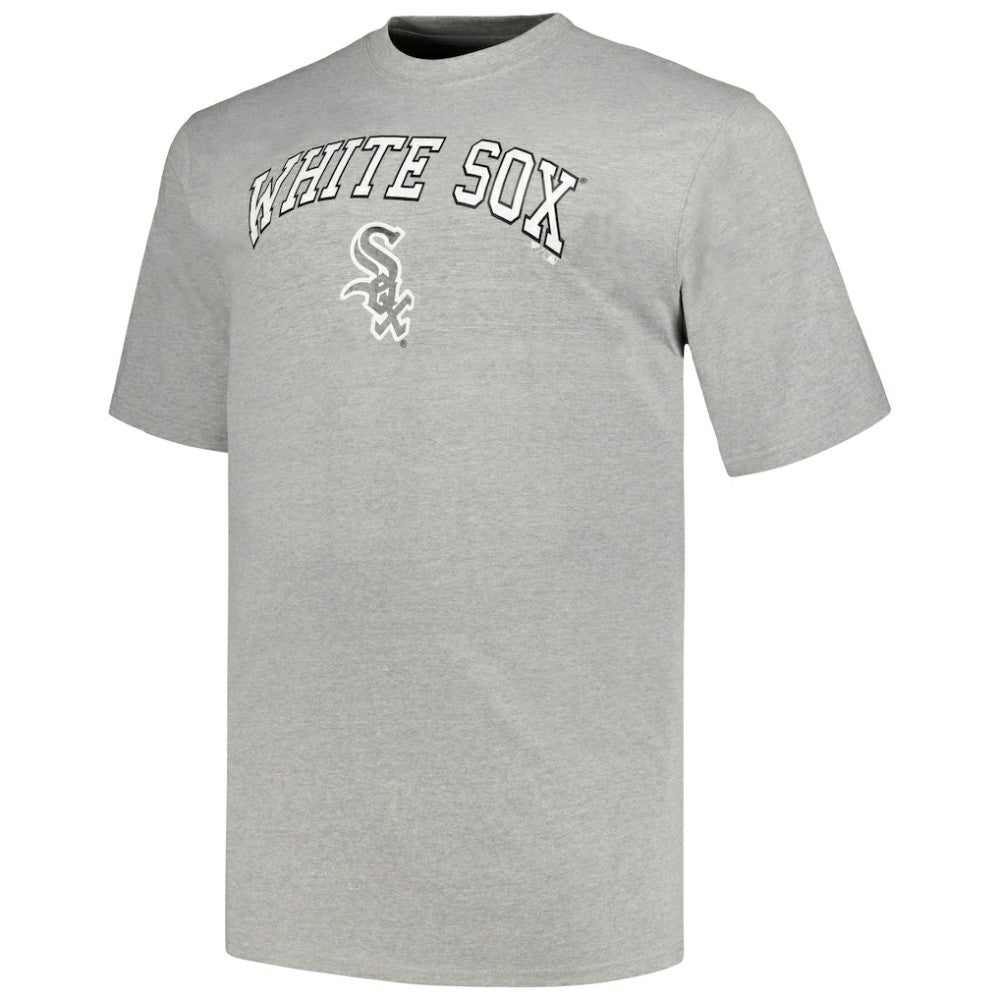 Black/Heather Gray Chicago White Sox Profile Big & Tall T-Shirt Combo Pack
