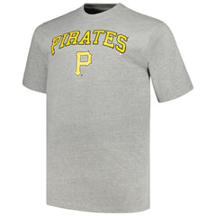 Black/Heather Gray Pittsburgh Pirates Profile Big & Tall T-Shirt Combo Pack