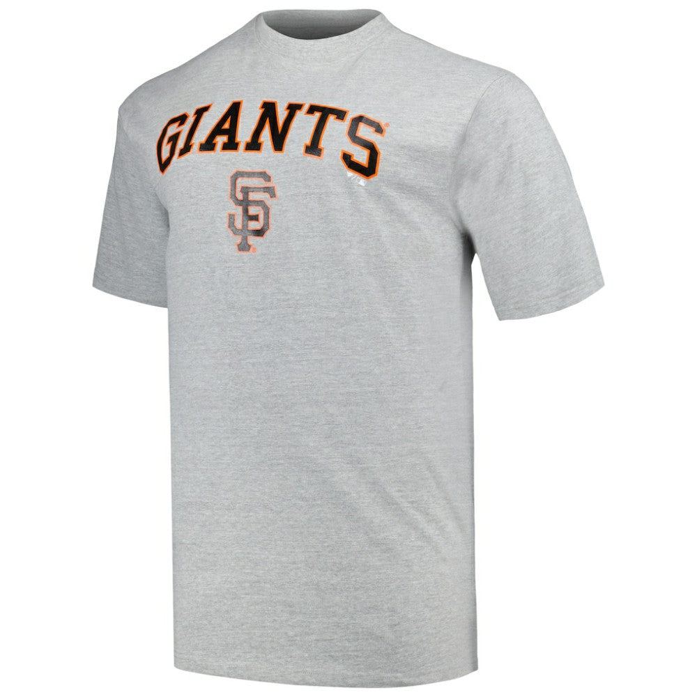 Black/Heather Gray San Francisco Giants Profile Big & Tall T-Shirt Combo Pack