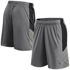 Gray/Black Chicago White Sox Profile Team Shorts