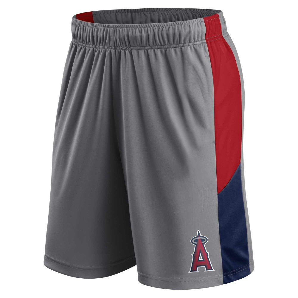 Gray/Navy Los Angeles Angels Profile Team Shorts