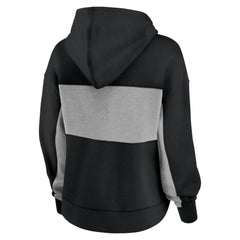 Black San Francisco Giants Fanatics Women's Filled Stat Sheet Pullover Hoodie