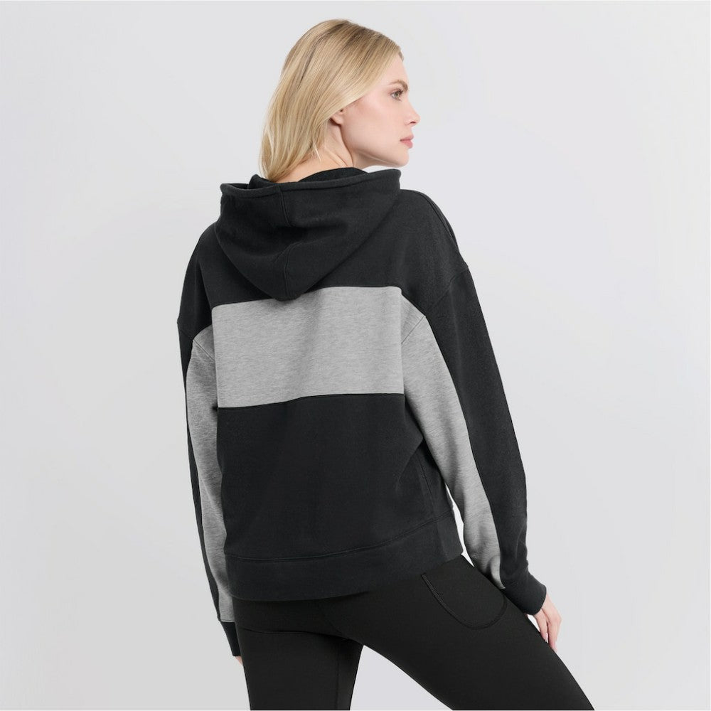 Black San Francisco Giants Fanatics Women's Filled Stat Sheet Pullover Hoodie
