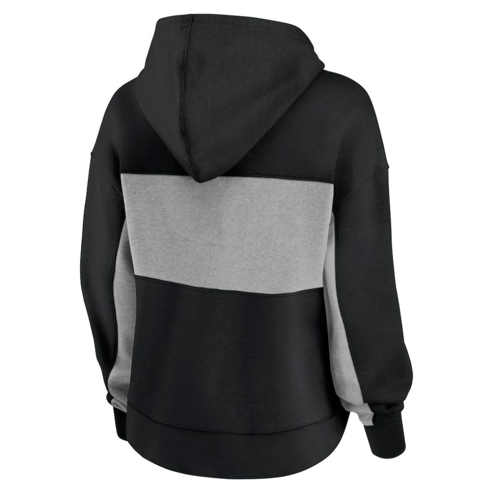 Black Chicago White Sox Fanatics Women's Filled Stat Sheet Pullover Hoodie