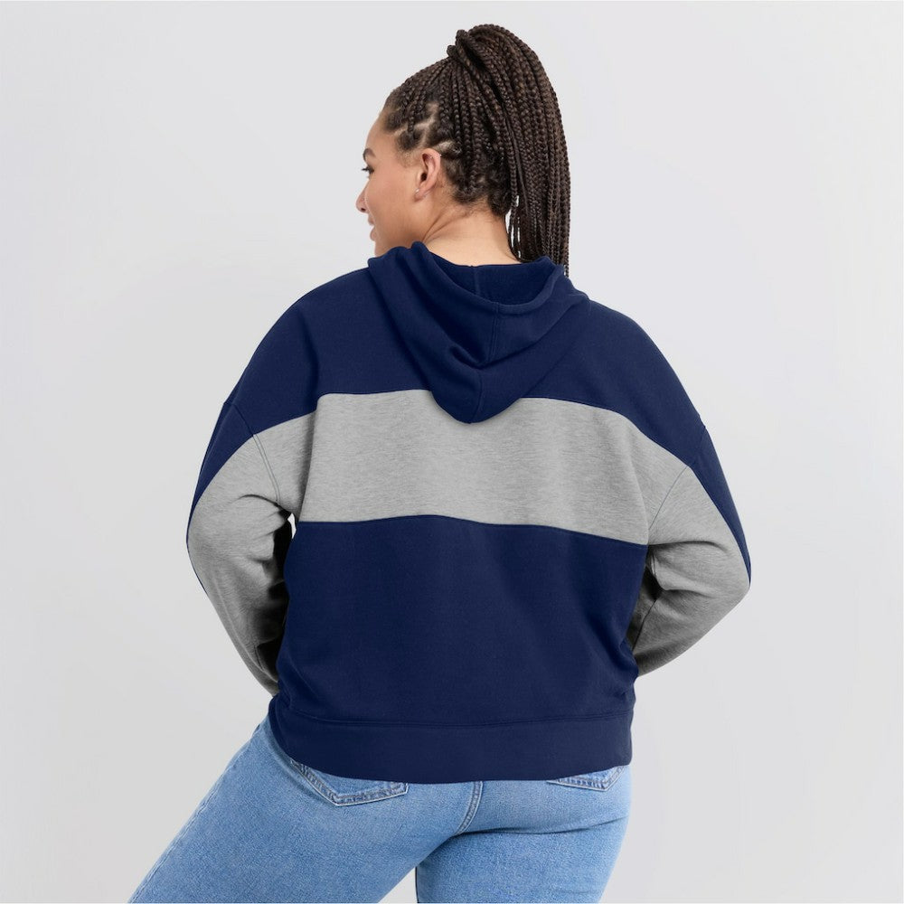 Navy Boston Red Sox Fanatics Women's Filled Stat Sheet Pullover Hoodie