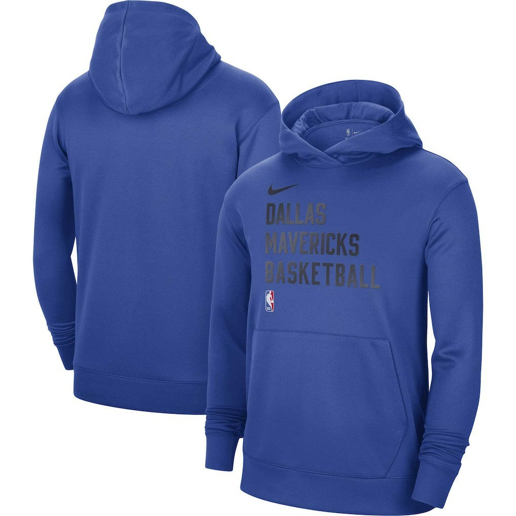 Nike Dallas Mavericks Unisex 2023/24 Performance Spotlight On-Court Practice Pullover Hoodie