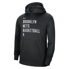 Nike Brooklyn Nets Unisex 2023/24 Performance Spotlight On-Court Practice Pullover Hoodie