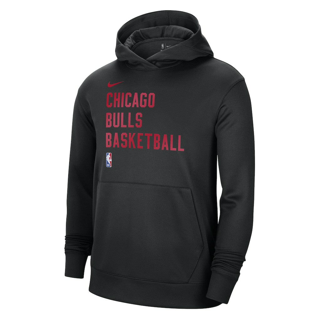 Nike Chicago Bulls Unisex 2023/24 Performance Spotlight On-Court Practice Pullover Hoodie