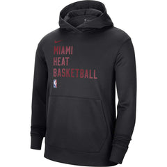 Nike Miami Heat Unisex 2023/24 Performance Spotlight On-Court Practice Pullover Hoodie