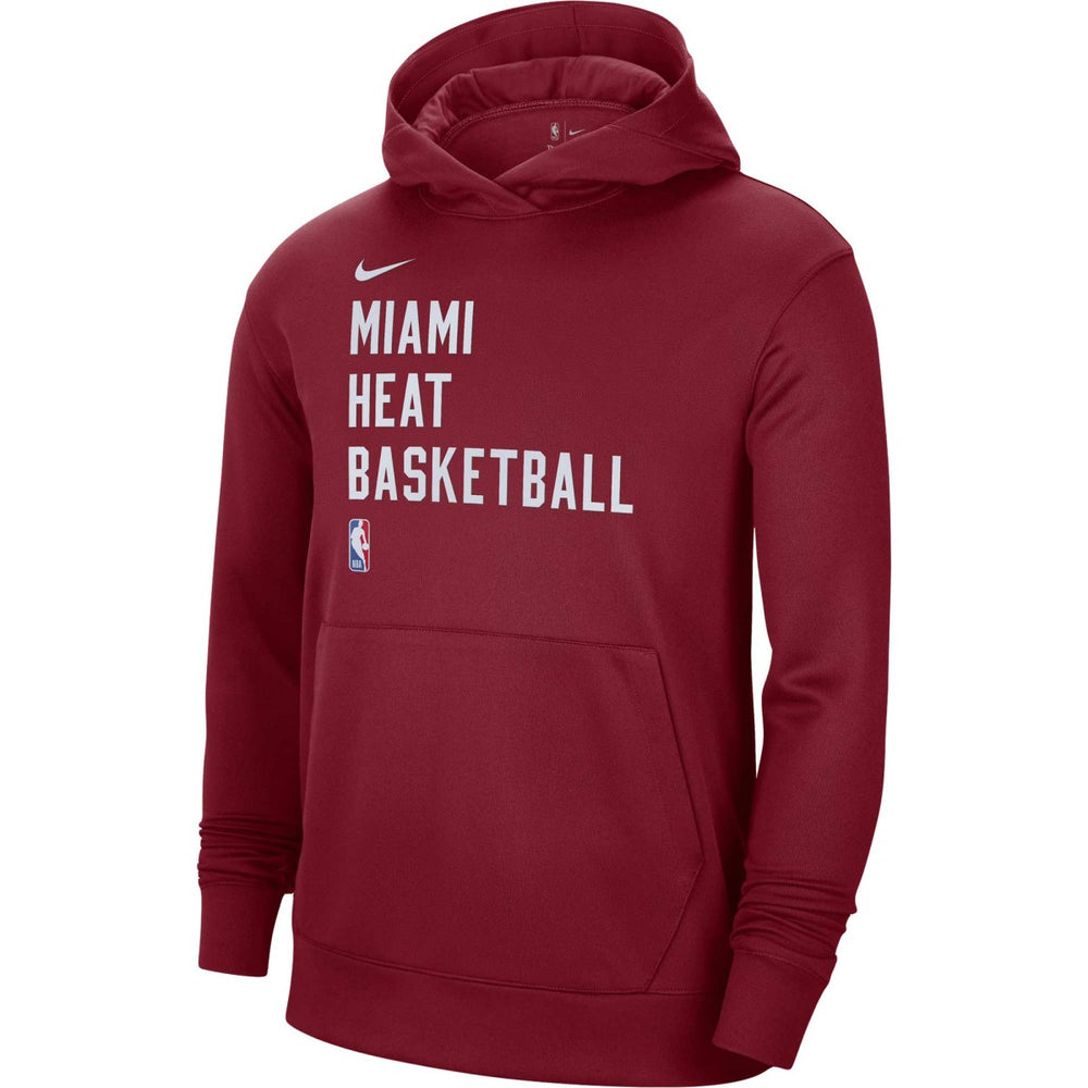 Nike Miami Heat Unisex 2023/24 Performance Spotlight On-Court Practice Pullover Hoodie