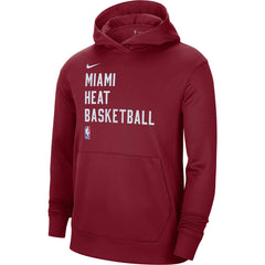 Nike Miami Heat Unisex 2023/24 Performance Spotlight On-Court Practice Pullover Hoodie