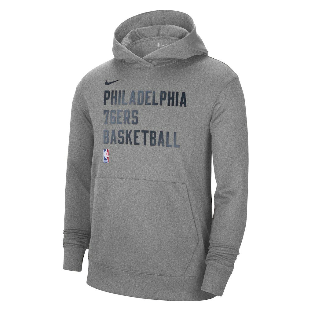 Nike Philadelphia 76ers Unisex 2023/24 Performance Spotlight On-Court Practice Pullover Hoodie