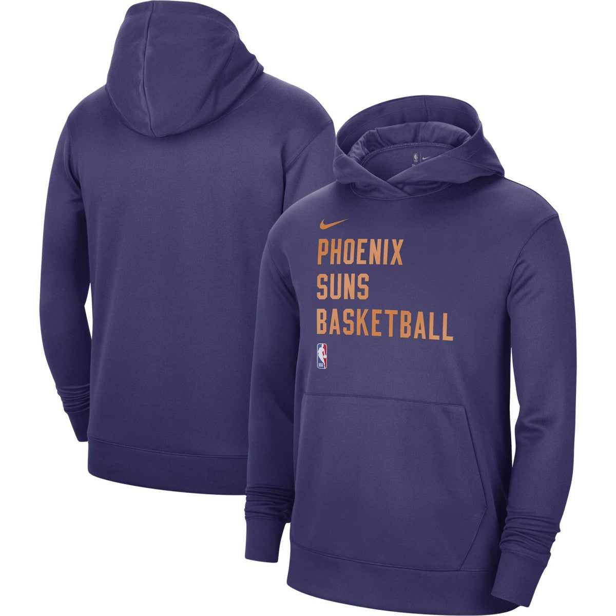 Nike Phoenix Suns Unisex 2023/24 Performance Spotlight On-Court Practice Pullover Hoodie