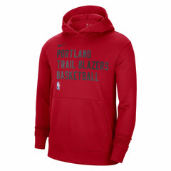 Nike Portland Trail Blazers Unisex 2023/24 Performance Spotlight On-Court Practice Pullover Hoodie
