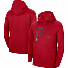 Nike Toronto Raptors Unisex 2023/24 Performance Spotlight On-Court Practice Pullover Hoodie