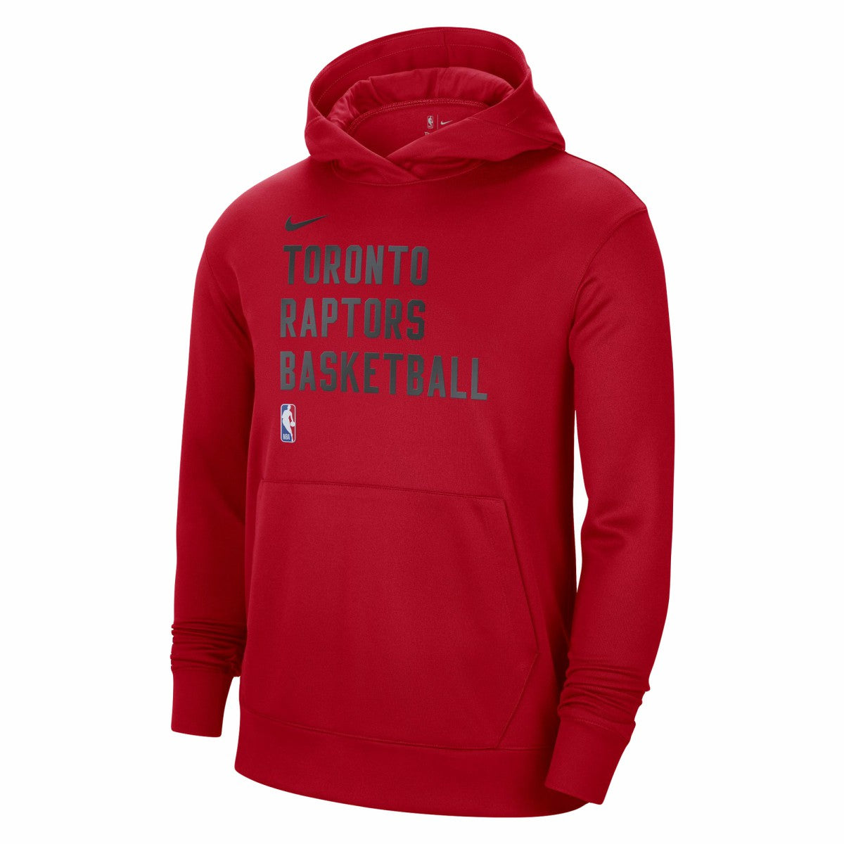 Nike Toronto Raptors Unisex 2023/24 Performance Spotlight On-Court Practice Pullover Hoodie
