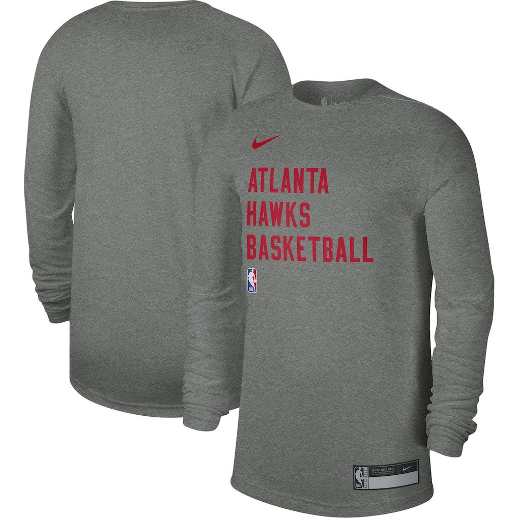 Nike Atlanta Hawks Unisex 2023/24 Legend On-Court Practice Performance Long Sleeve T-Shirt