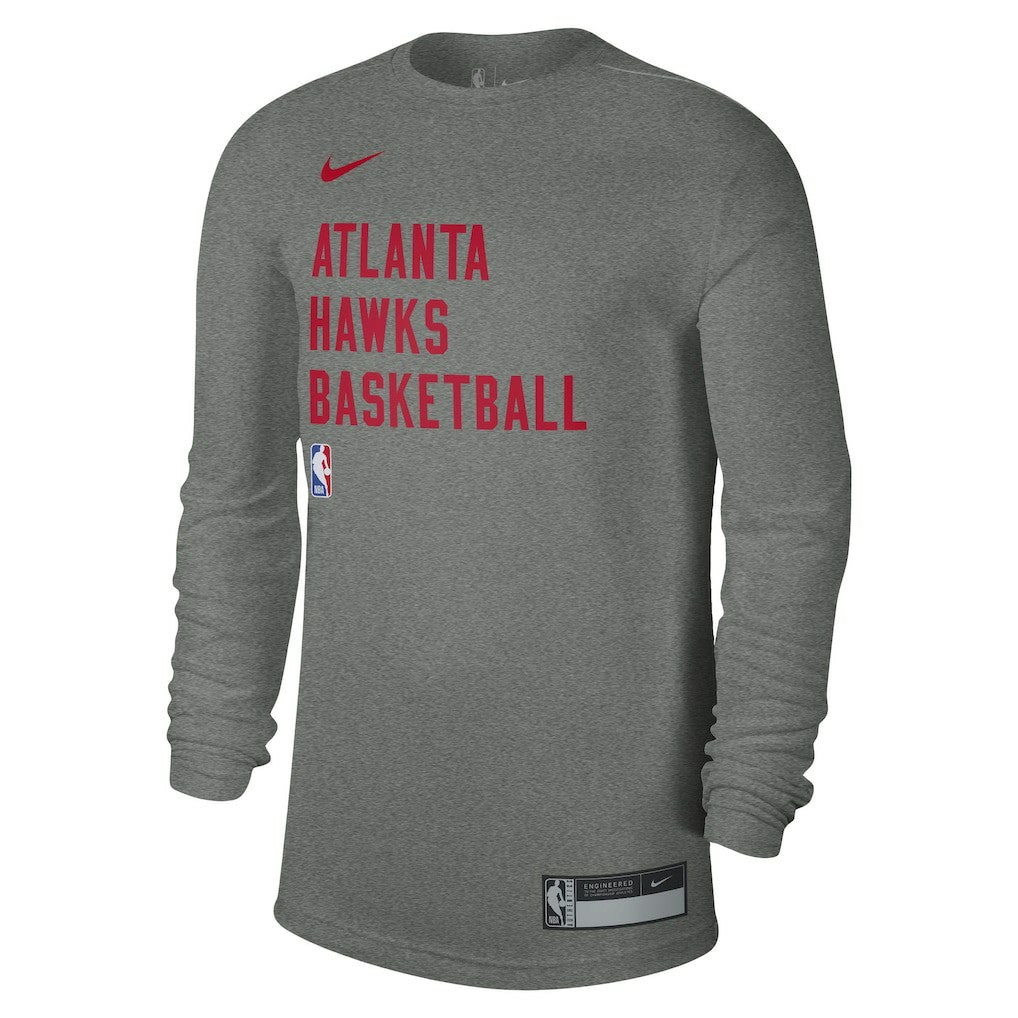 Nike Atlanta Hawks Unisex 2023/24 Legend On-Court Practice Performance Long Sleeve T-Shirt