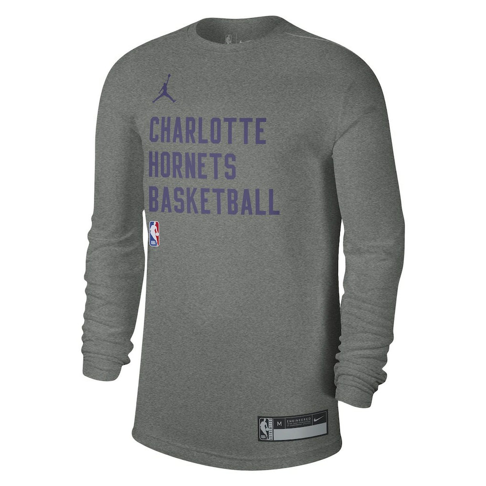 Charlotte Hornets Jordan Brand Unisex 2023/24 Legend On-Court Practice Long Sleeve T-Shirt