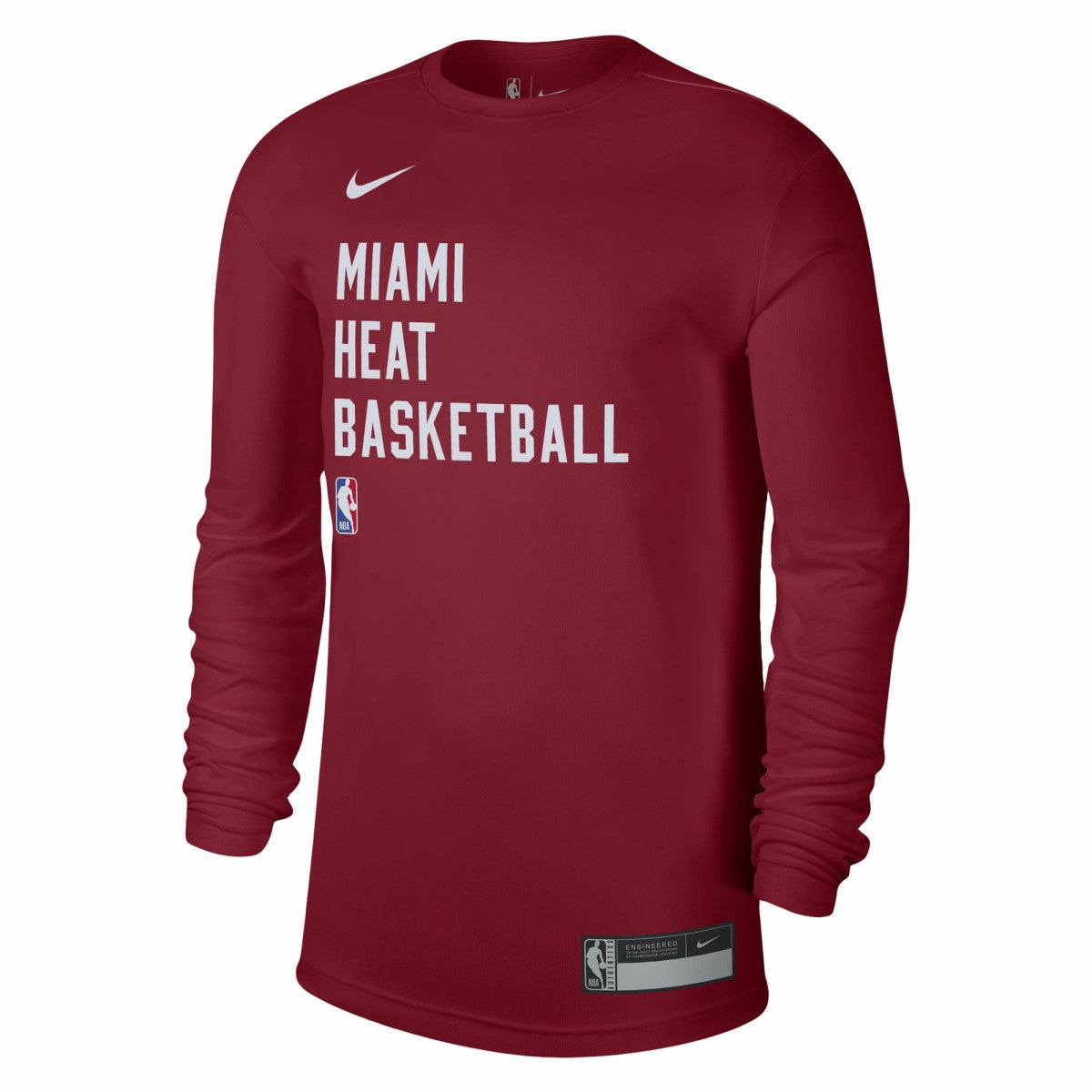 Nike Miami Heat Unisex 2023/24 Legend On-Court Practice Long Sleeve T-Shirt