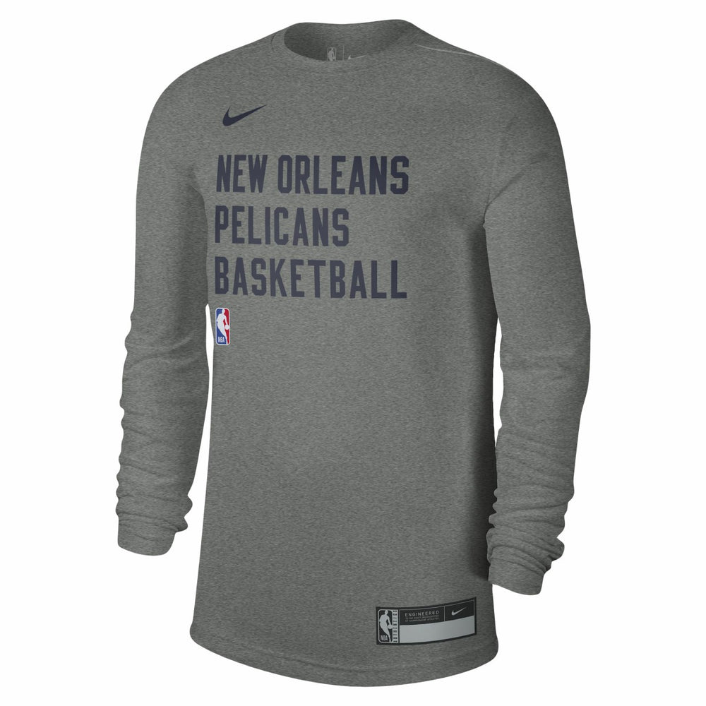 Nike New Orleans Pelicans Unisex 2023/24 Legend On-Court Practice Long Sleeve T-Shirt