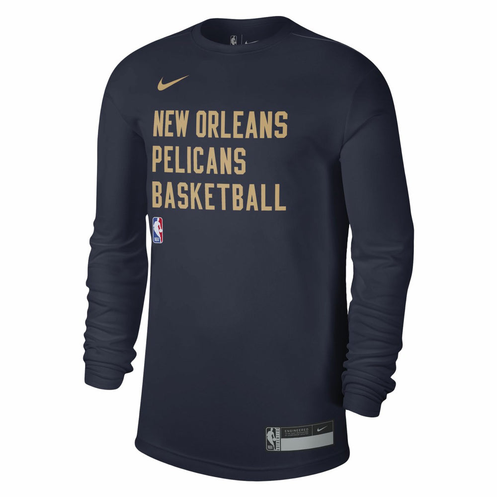 Nike New Orleans Pelicans Unisex 2023/24 Legend On-Court Practice Long Sleeve T-Shirt