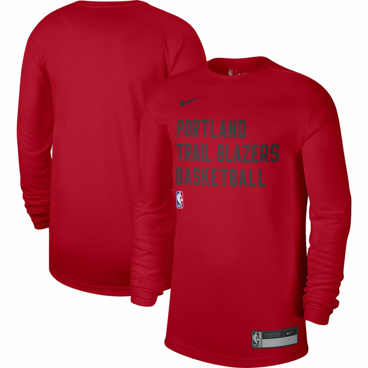 Nike Portland Trail Blazers Unisex 2023/24 Legend On-Court Practice Long Sleeve T-Shirt