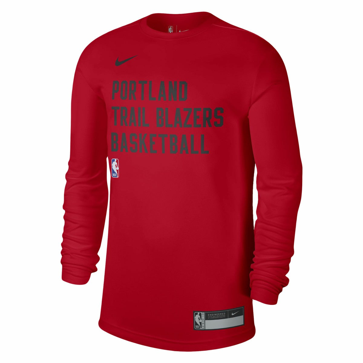 Nike Portland Trail Blazers Unisex 2023/24 Legend On-Court Practice Long Sleeve T-Shirt