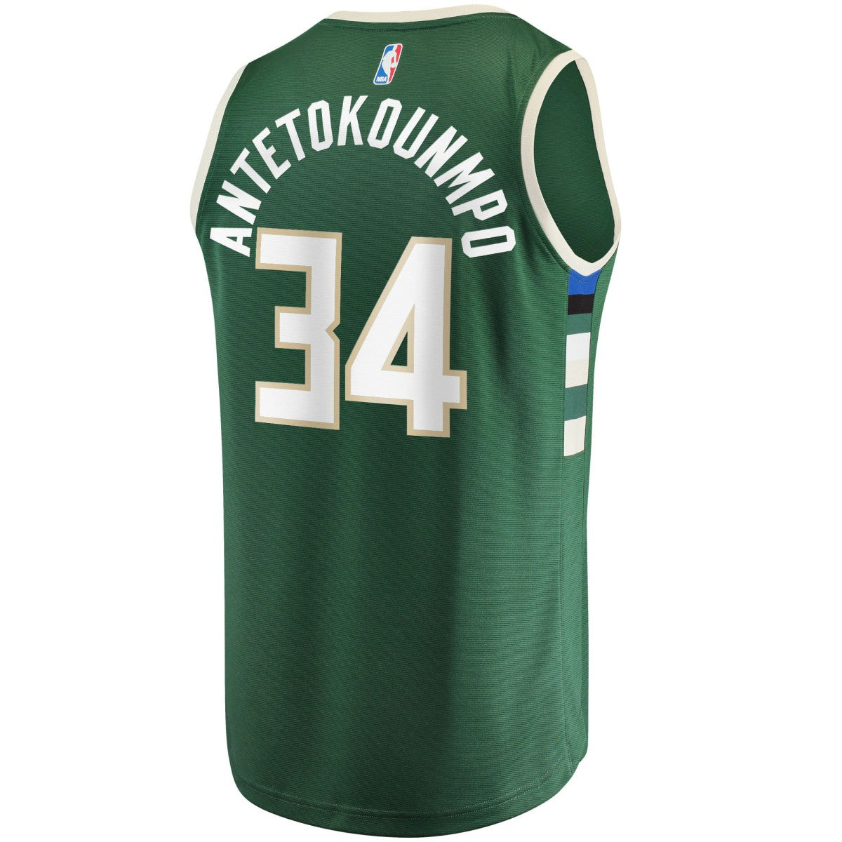 Fanatics Giannis Antetokounmpo Milwaukee Bucks Big & Tall Fast Break Player Jersey